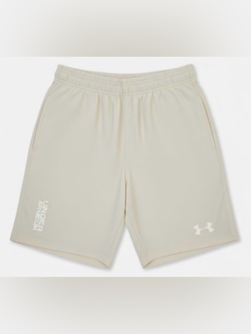 Under Armour Men's SM Cream Athletic Performance Shorts